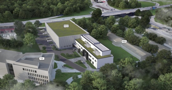 Budoucí kampus UK a ČVUT v Praze - Motole